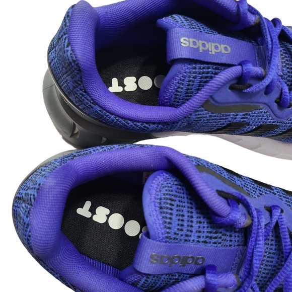 Men's Adidas Kaptir Super Boost Running Shoes Sonic Ink - Picture 8 of 10